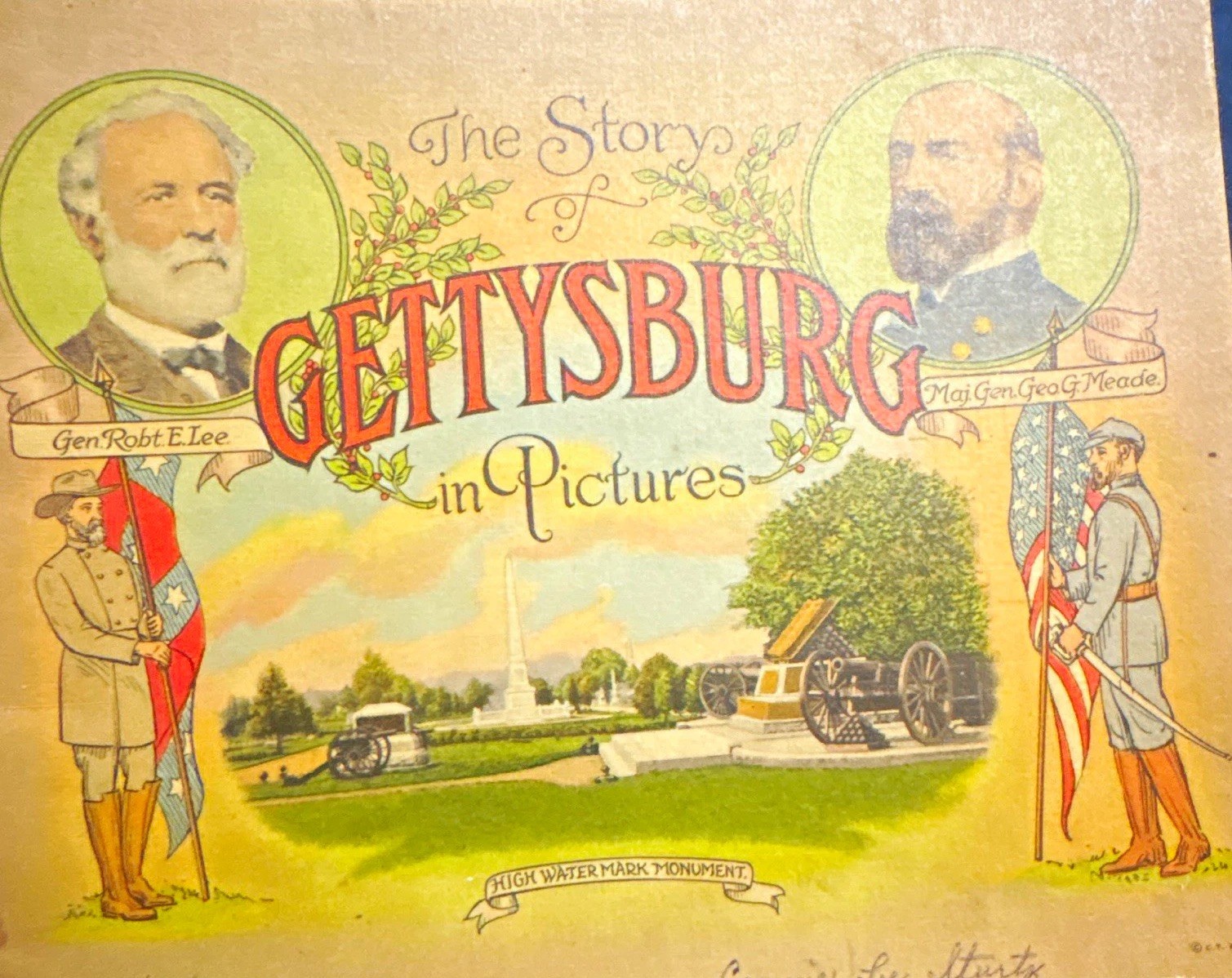 Historic Views of Gettysburg & Story in Pictures Original Civil War
