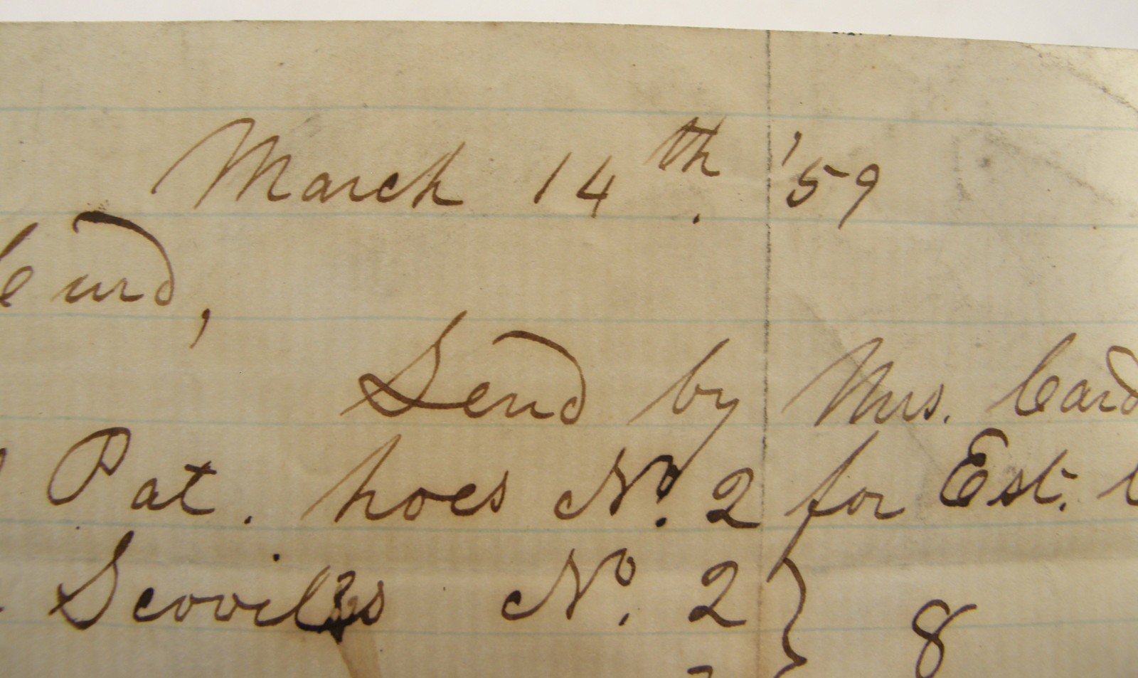 ANTIQUE 1859 LETTER MARCUS HENRY BUNN TWIGGS COUNTY GEORGIA