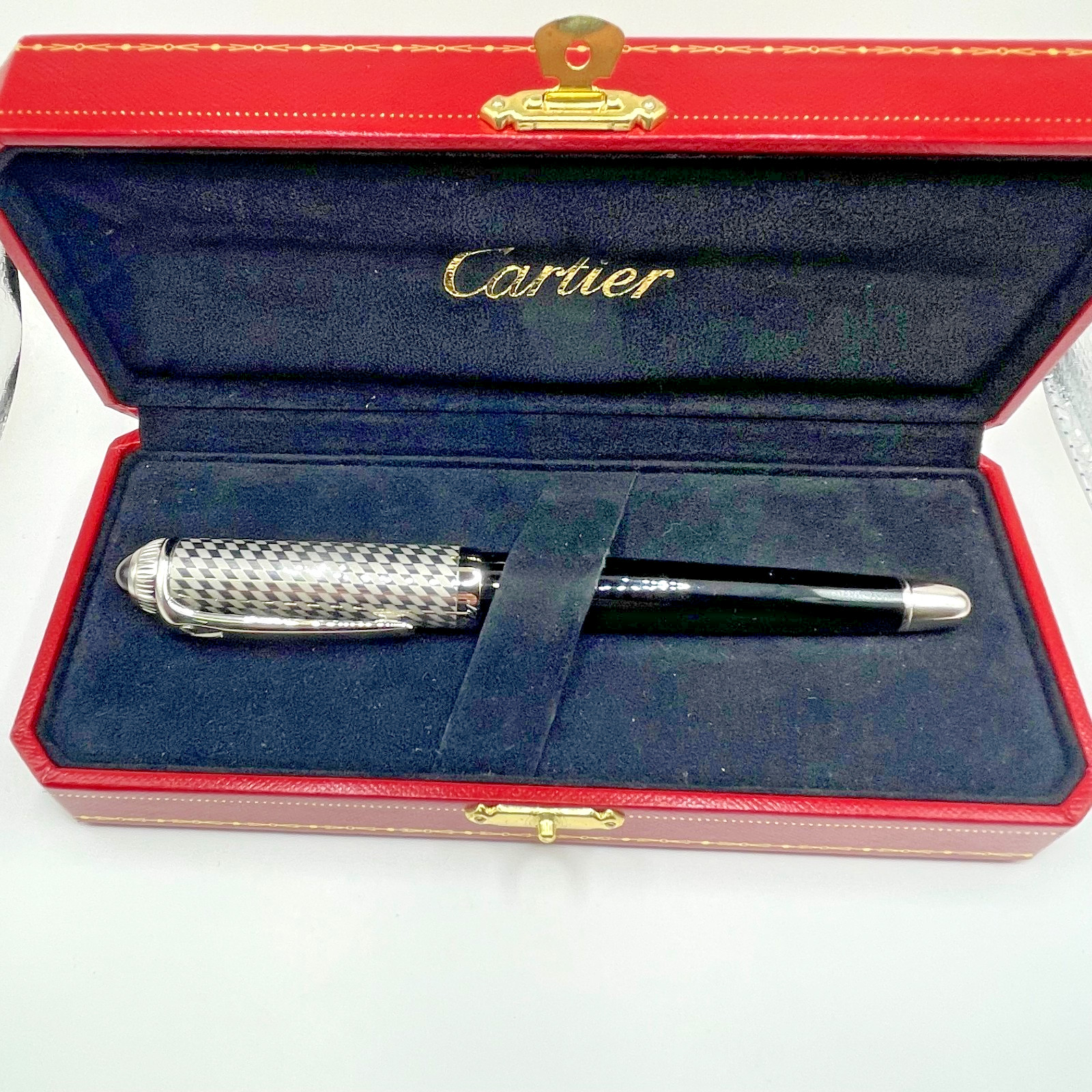 Cartier Roadster De Cartier ballpoint pen Genuine with Box Cartier Roadster De Cartier ballpoint pen Genuine with Box