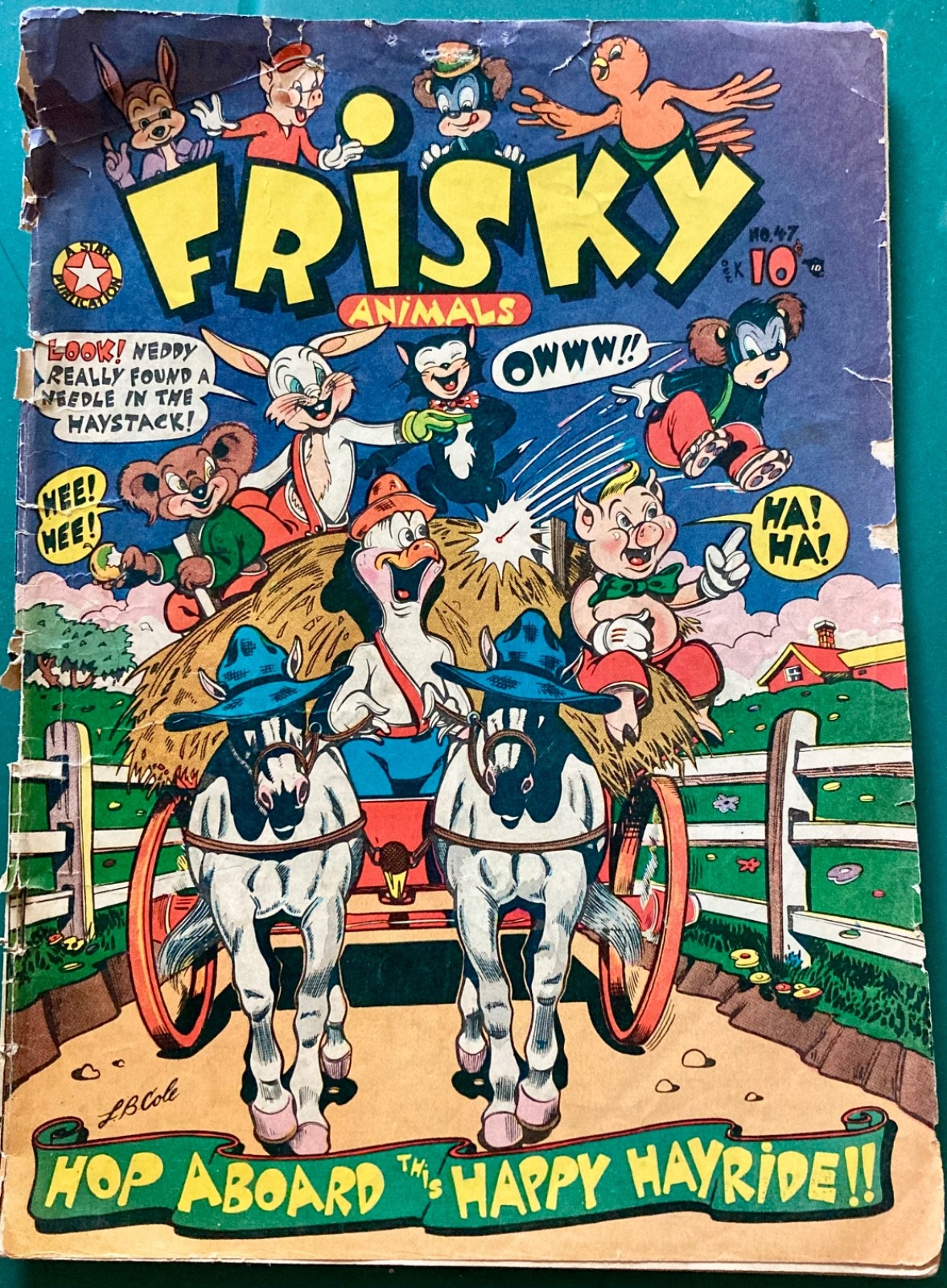 Frisky Animals Comics #47  1951