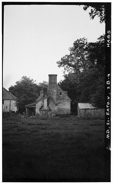 Photo:Tunis Mills MD Wye House Captain\'s House 1930s North Elevation