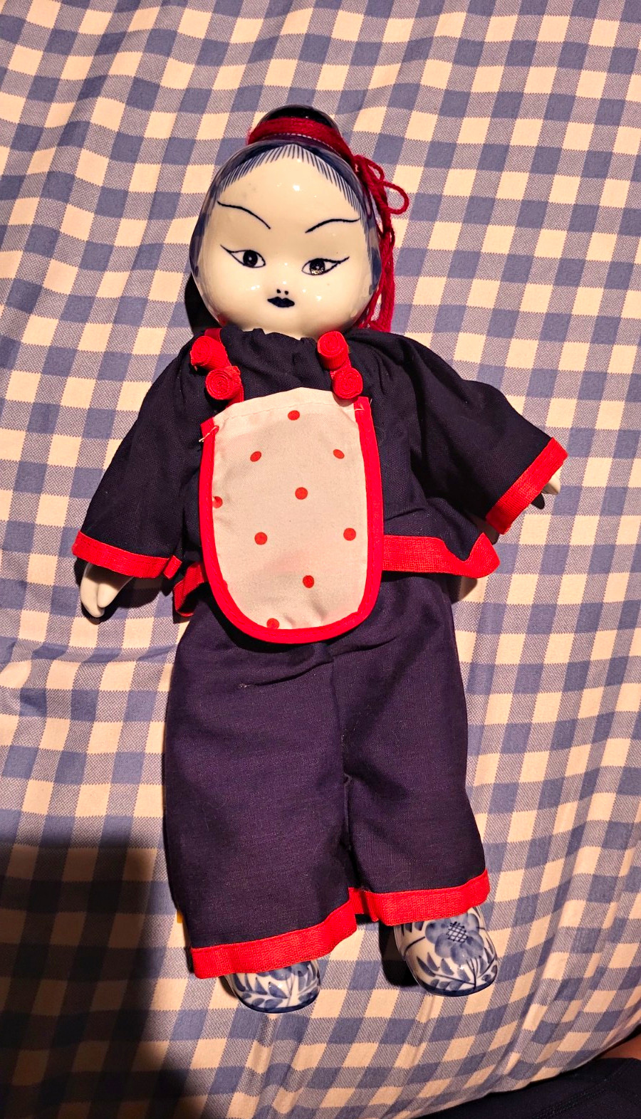 Vintage Chinese Porcelain Doll