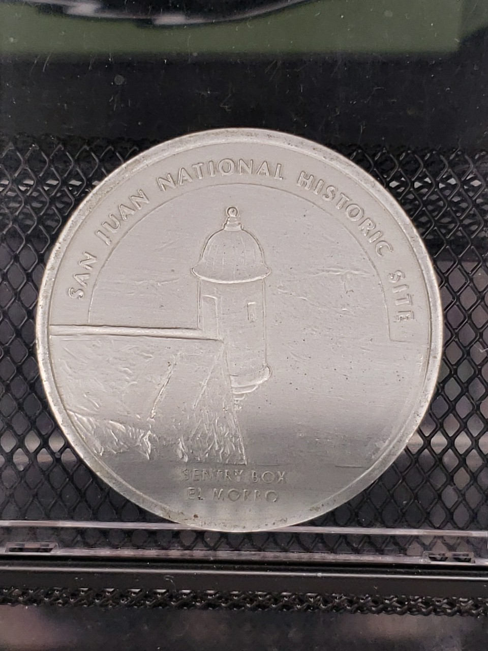 San Juan National Historic Site Sentry Box Medal