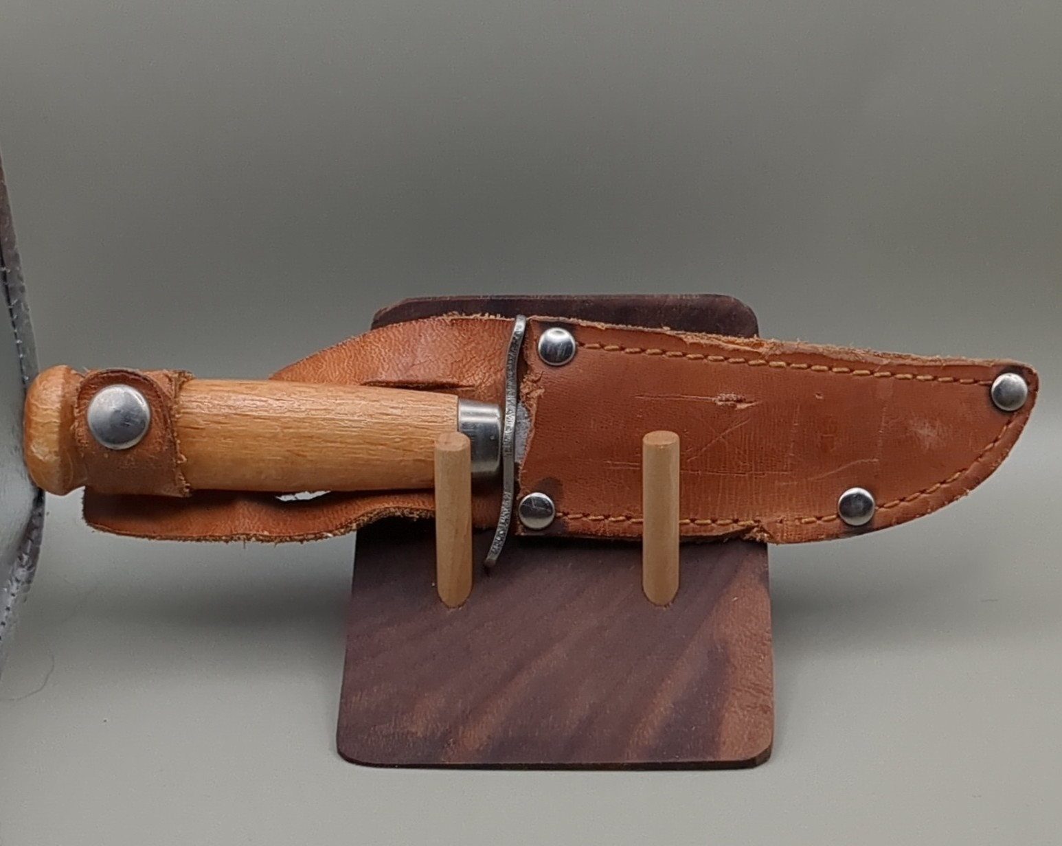 Vintage GC & Co Mora Sweden 500 Hunting Knife W/ Original Sheath circa 1950-60's