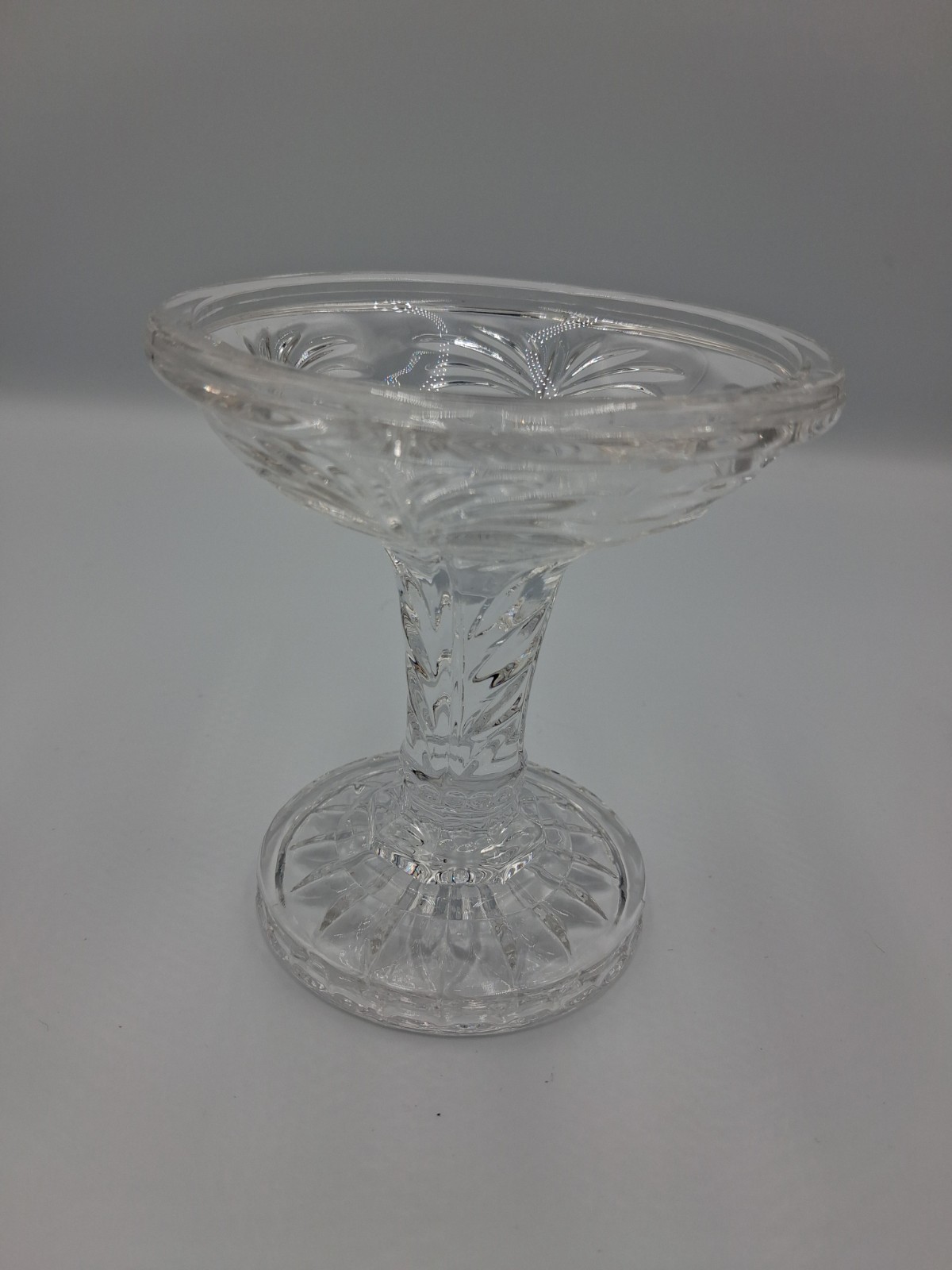 Vintage Fifth Avenue Crystal Portico Fairy Lamp Pedestal 