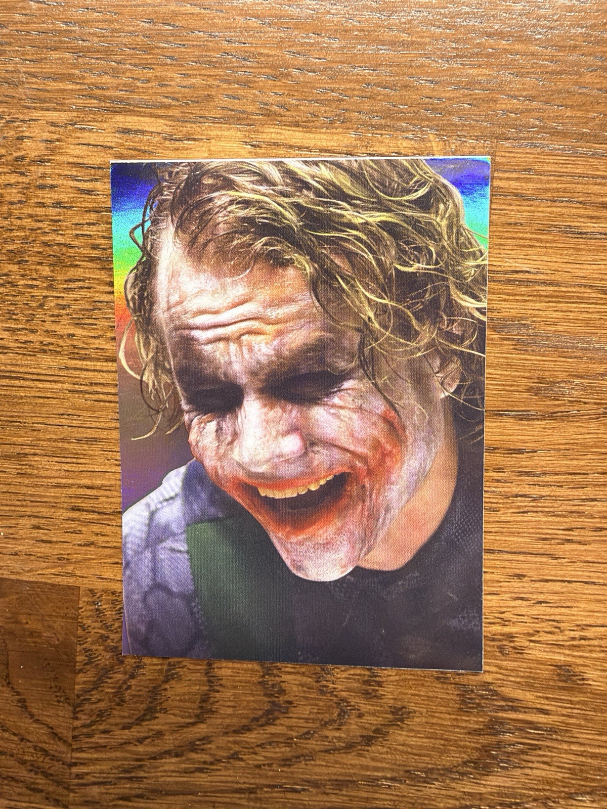 2008 PGM The Dark Knight JOKER 77 Refractor Heath Ledger Rookie PSA HIGH GRADE
