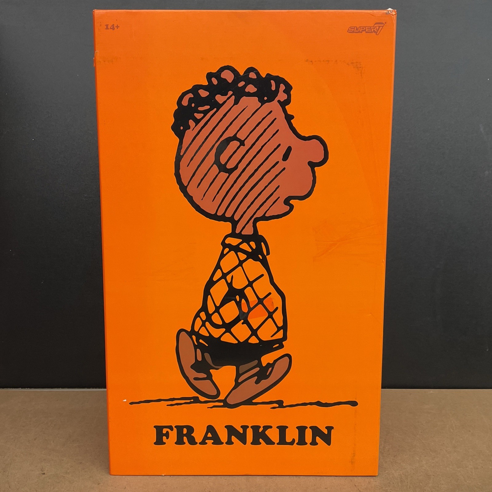Super 7 Peanuts Supersize Franklin With Jacket - Open Box