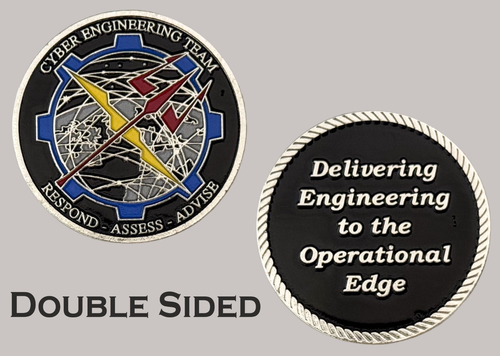 Cyber Engineering Team Operational Edge Challenge Coin  J#31