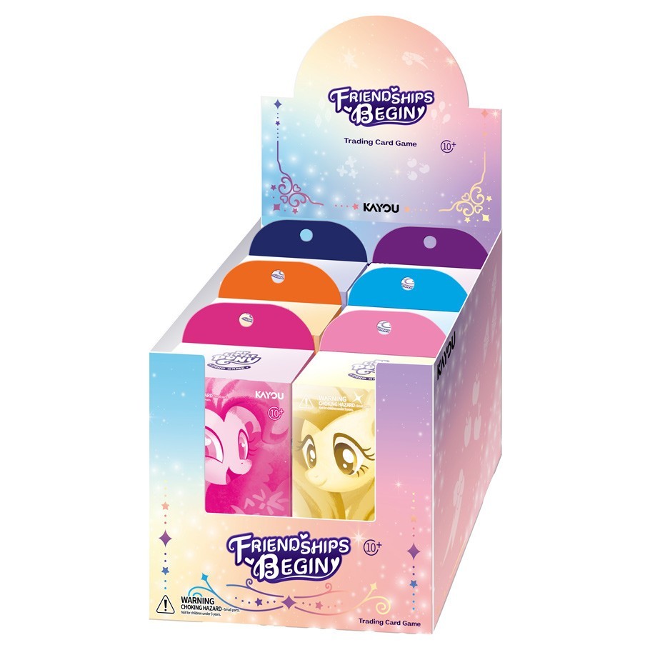 My Little Pony TCG Friendships Begin Starter Deck Set Display IN HAND SHIPS NOW