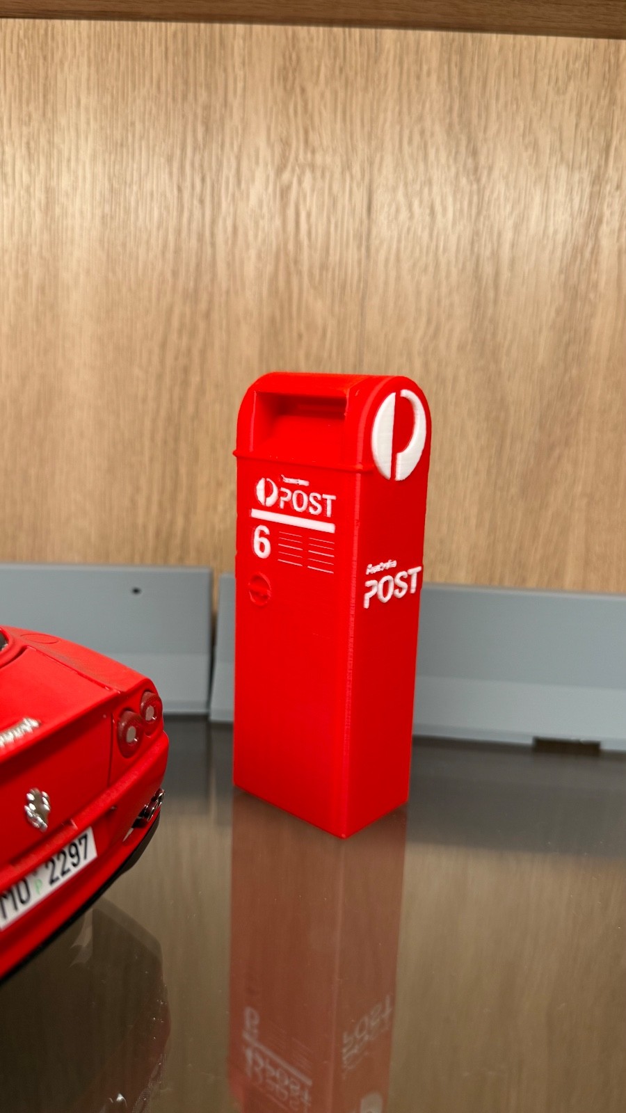 1:18 Scale Australia Post Modern Era Posting Box Miniature Model 11cm High Detai 1:18 Scale Australia Post Modern Era Posting Box Miniature Model 11cm High Detai