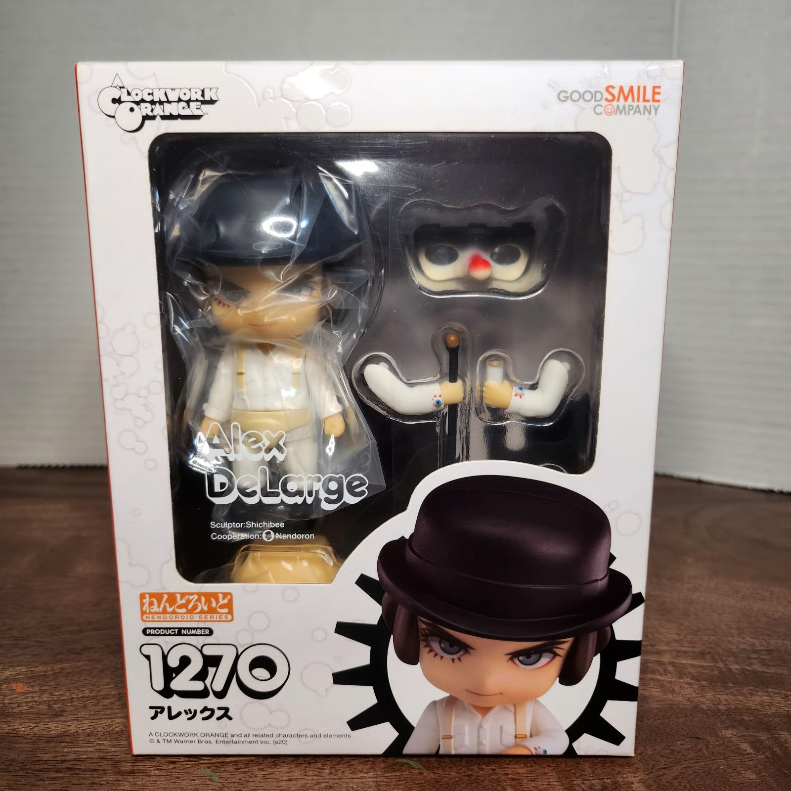 Nendoroid Alex DeLarge #1270 - A Clockwork Orange Brand New (MSIB)