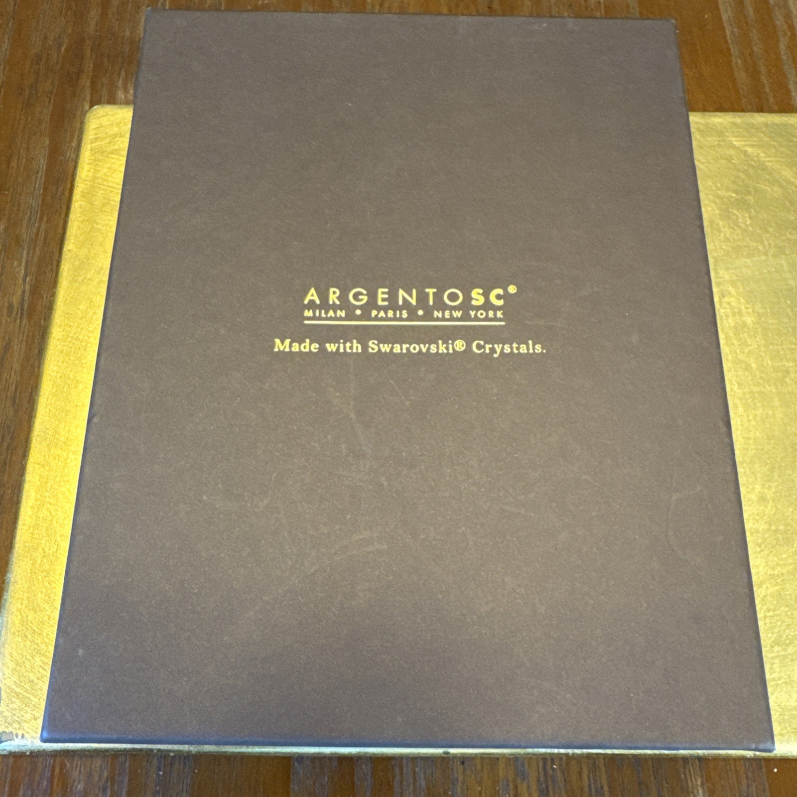 Argento SC Pink Swarovski Crystal Picture Frame Enamel Jeweled Luxury New Boxed