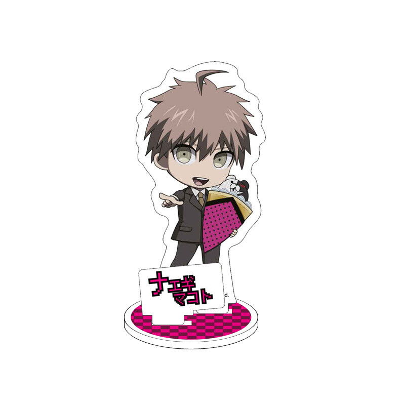 Danganronpa Mini Collecttion Standing Plate Anime Decoration Figure Model Stand