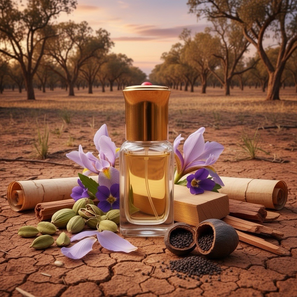Sandalwood 33 - Uncut Concentrated Perfume Oil Attar Alcohol-Free 6ml Roll-On.