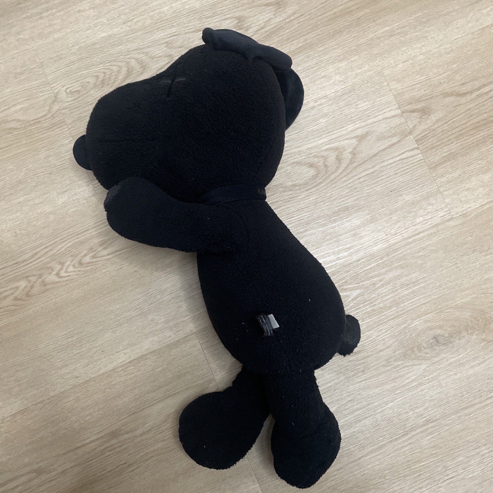 KAWS x Uniqlo x Peanuts Snoopy Plush Black Large 22