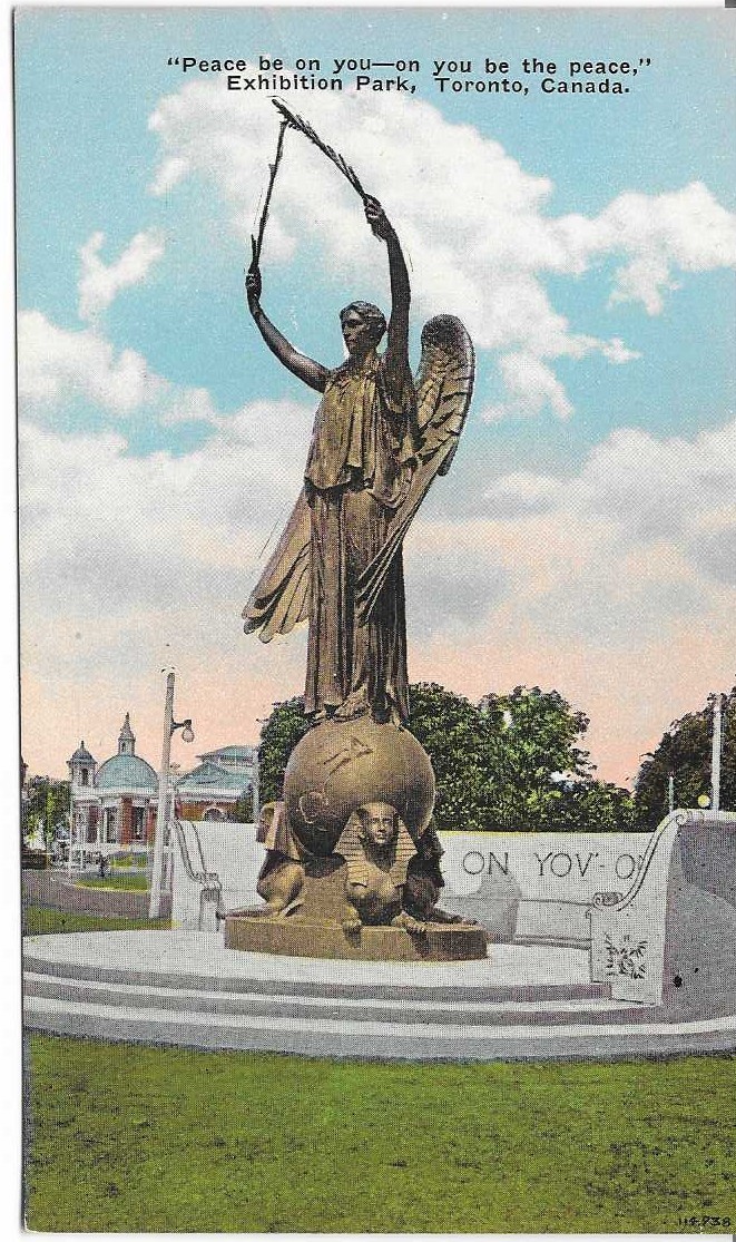 Postcard vintage EXHIBITION PARK, TORONTO, CANADA