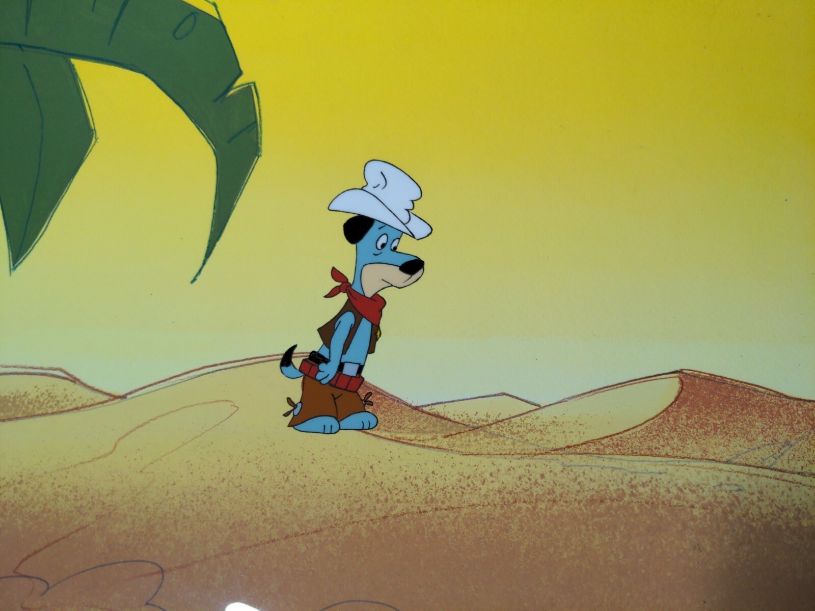 HUCKLEBERRY HOUND animation cel production art Hanna-Barbera vintage cartoons I6