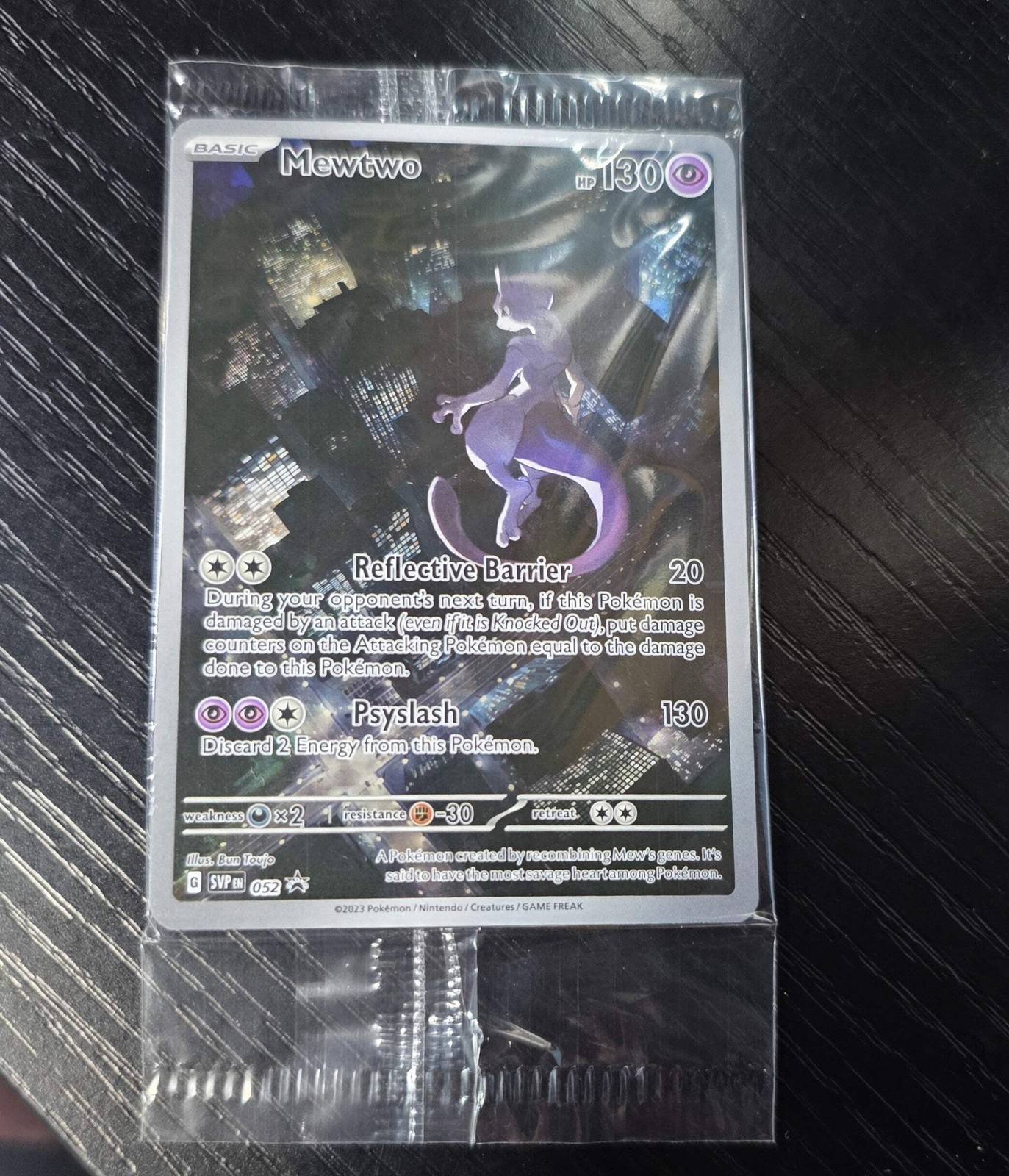 SV: Scarlet & Violet Promo Cards #052 Mewtwo Holo Sealed 30235