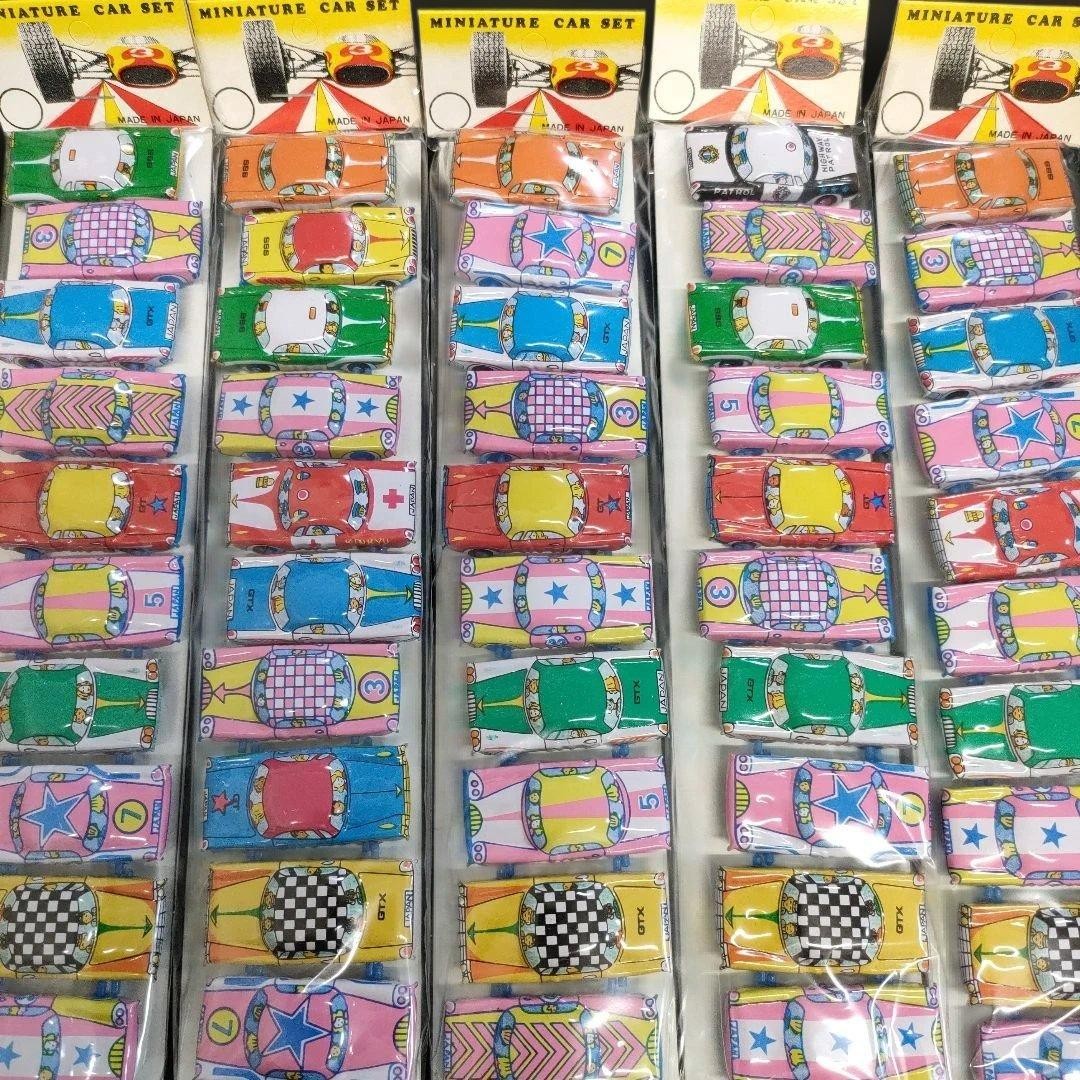 Vintage Showa Tin Car Set 6pc Japan Unused Rare Collectible Toy Vintage Showa Tin Car Set 6pc Japan Unused Rare Collectible Toy
