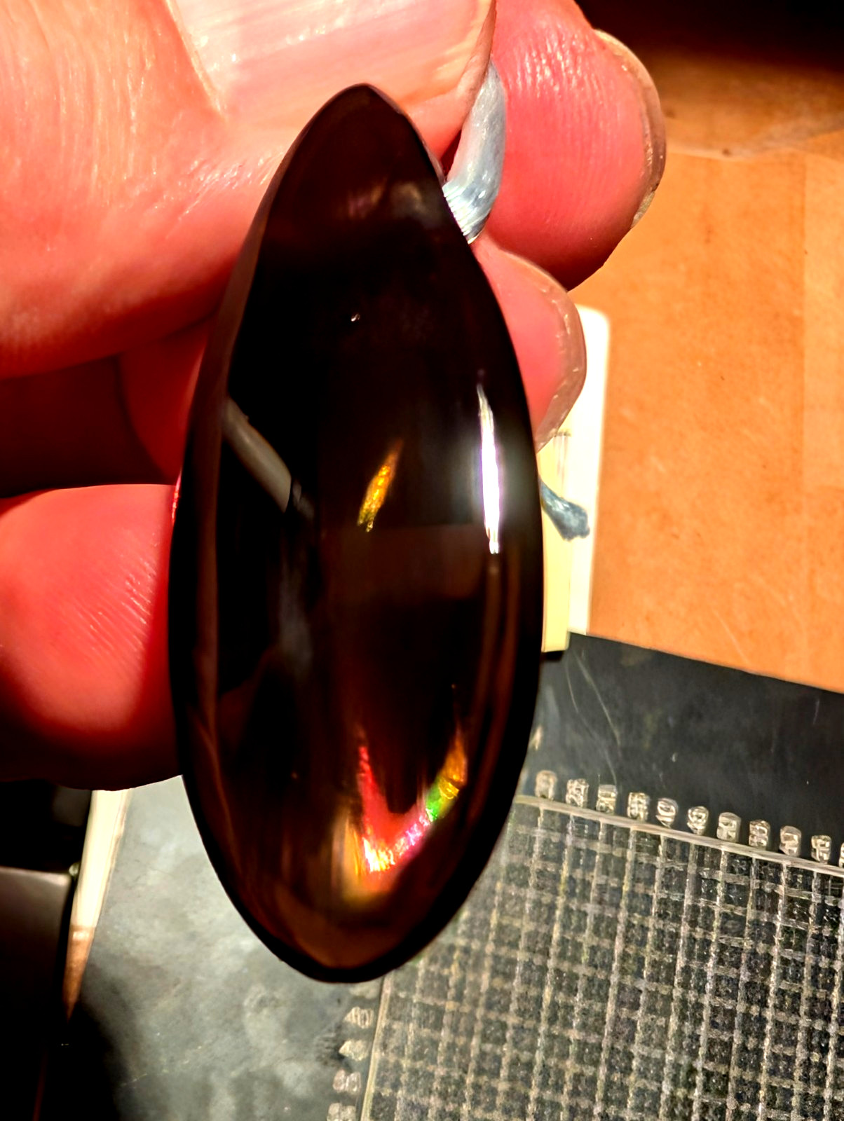 Fire Obsidian --Sometimes I finish a stone Fire Obsidian --Sometimes I finish a stone