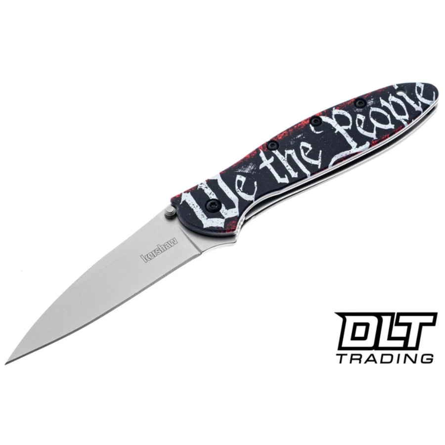 Kershaw Leek 1660TROUT Rainbow Trout Pocket Knife Fishing EDC SpeedSafe USA NIB Kershaw Leek 1660TROUT Rainbow Trout Pocket Knife Fishing EDC SpeedSafe USA NIB