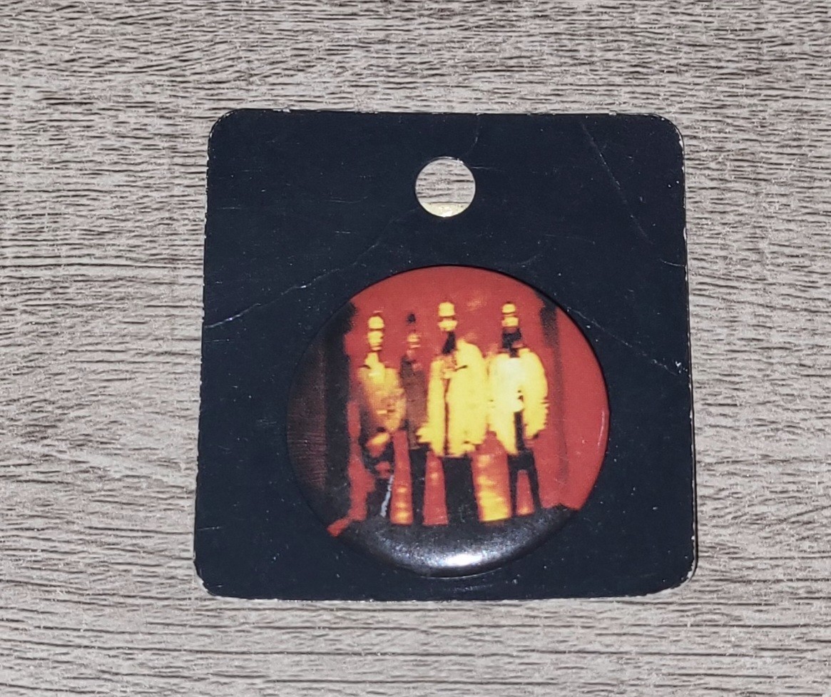 Vintage Soundgarden 90s Grunge Band Pin Metal Button Pinback on Original Card Vintage Soundgarden 90s Grunge Band Pin Metal Button Pinback on Original Card