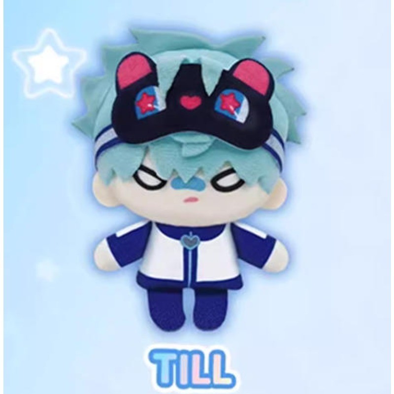 Anime Alien Stage Ivan/Till Rag Doll Plush Bag Pendant Doll Keychain Toy Gift-