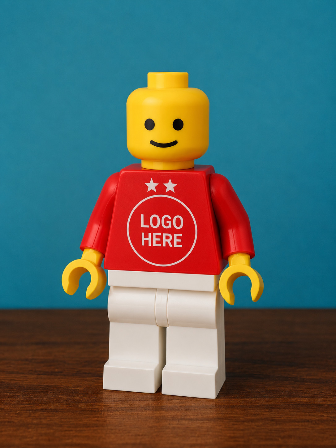 Nottingham Forest Brick Man Figure | 20cm 3D Printed Collectible