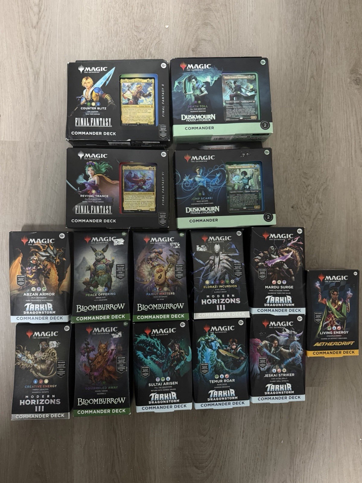Magic The Gathering: Bundle deal lot of 15 - sealed mixed selection 