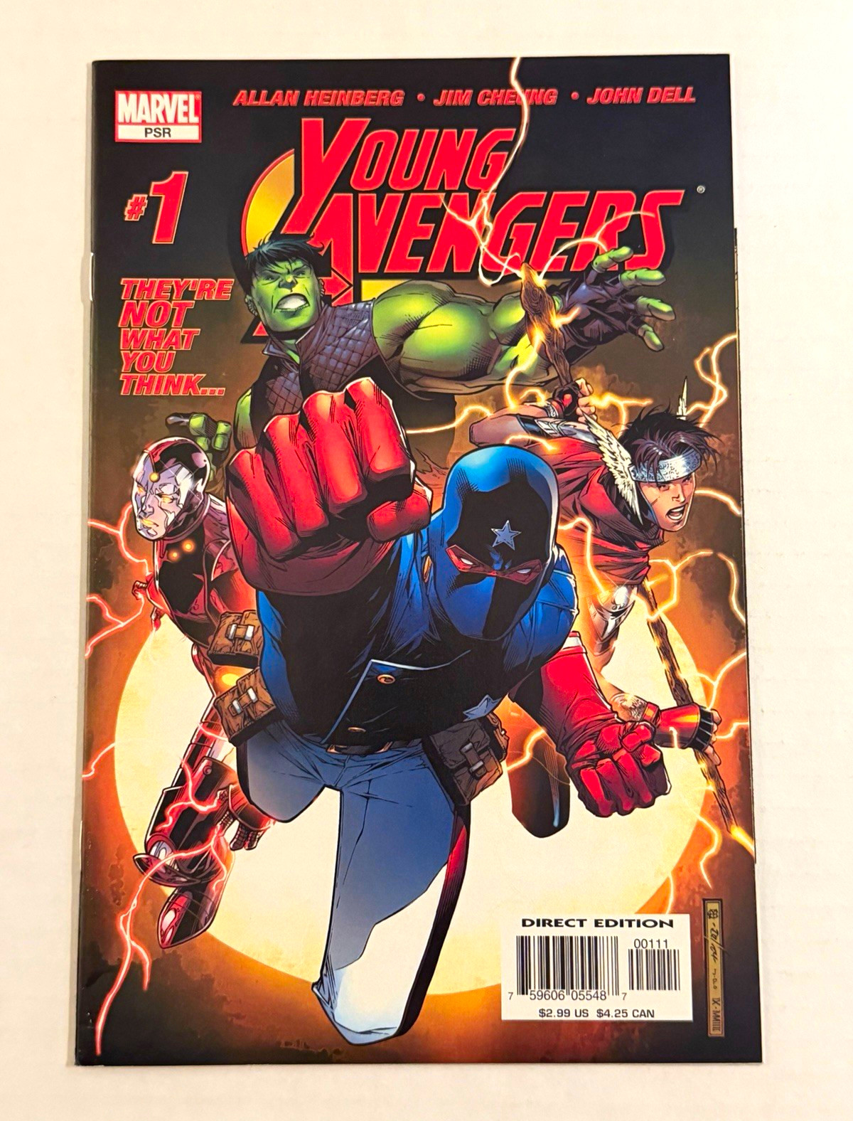 Young Avengers #1 (2005) 1st Kate Bishop Hulkling Wiccan Marvel NM