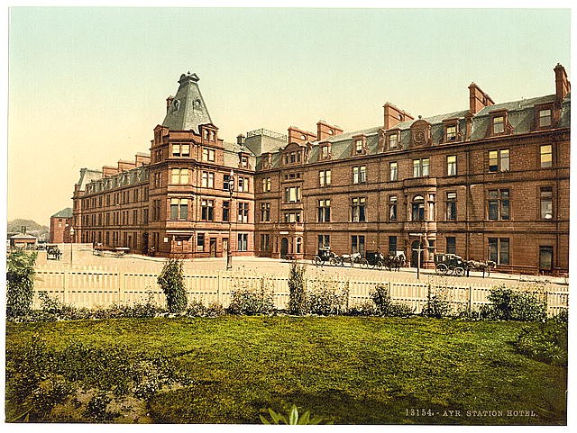 Photo:[Station Hotel, Ayr, Scotland]