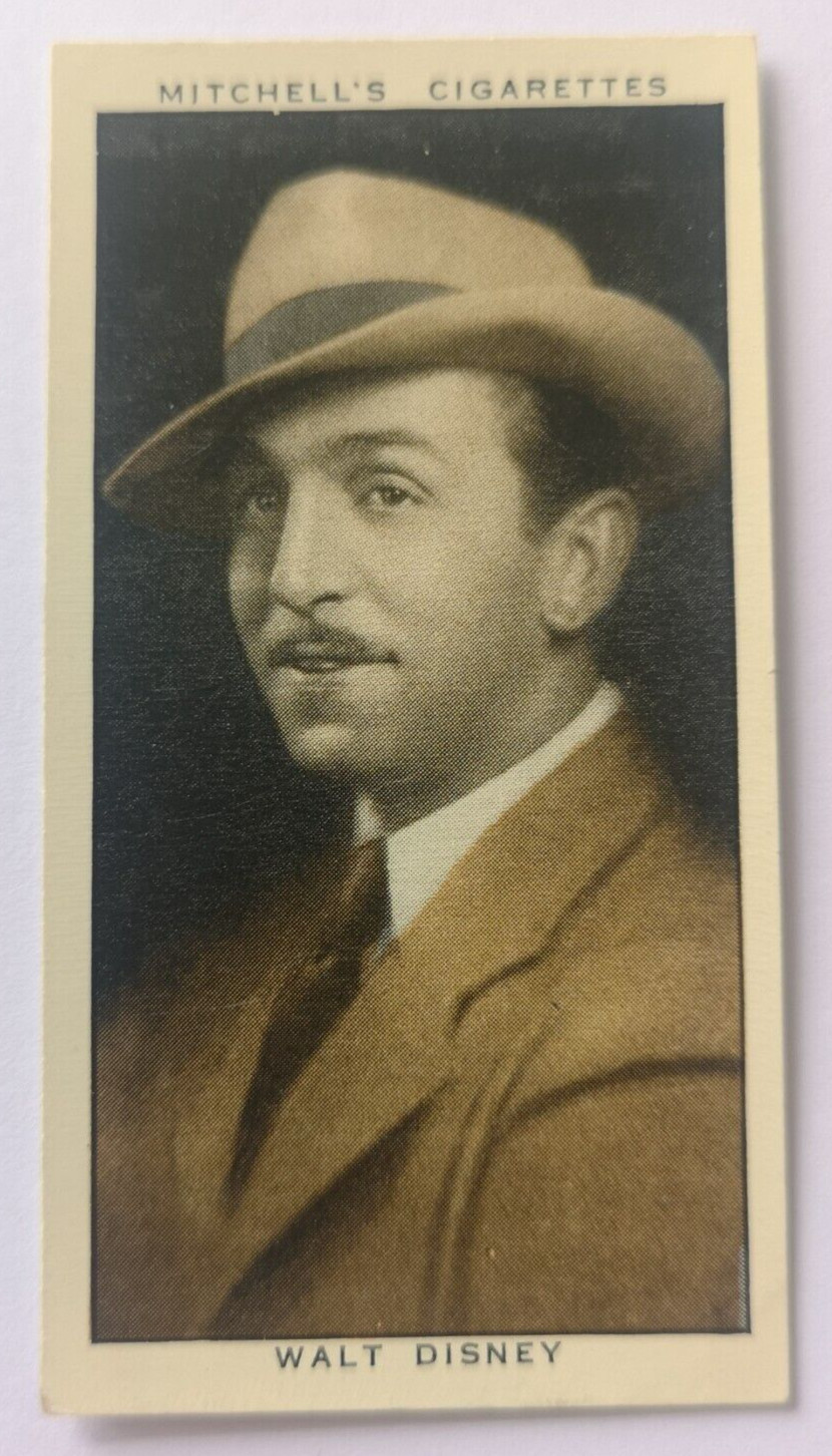 1936 Mitchell's A Gallery of 1935 Walt Disney #17 Vintage Tobacco Cigarette Card