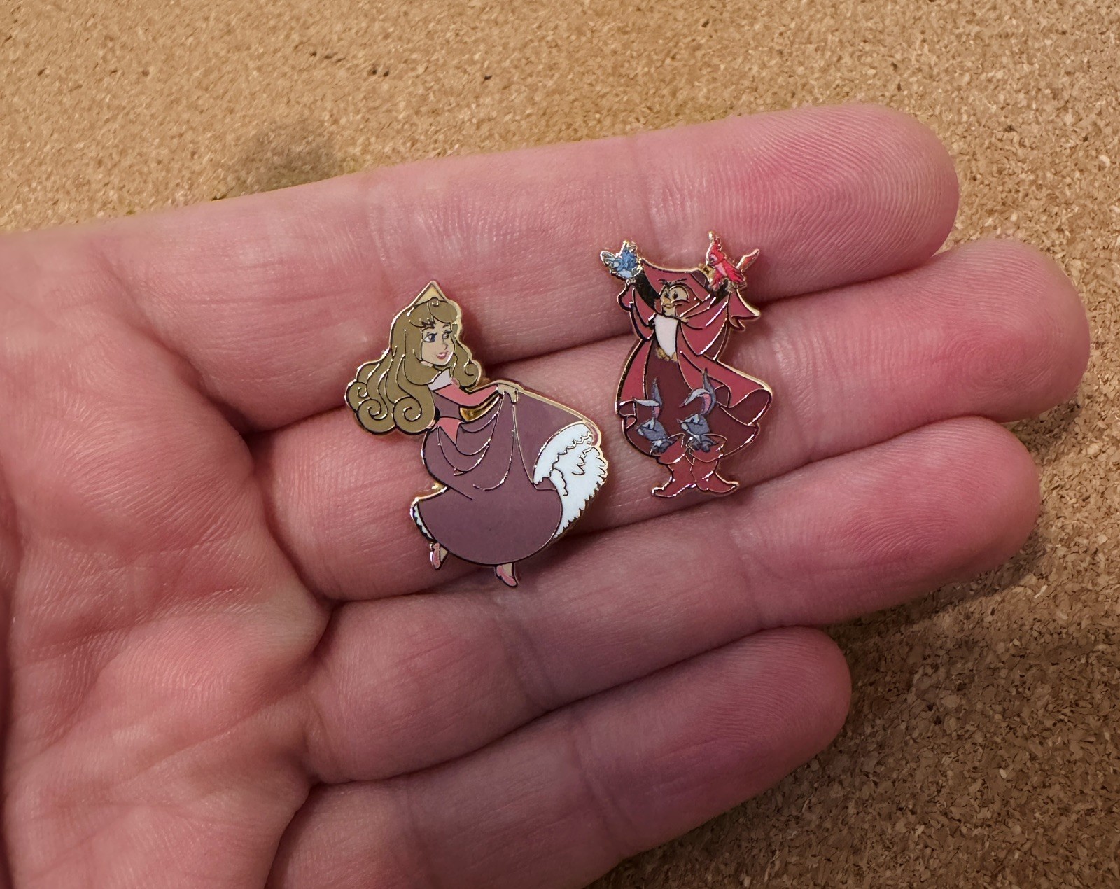 Pink a la Mode PALM Disney Princess and Sidekicks Mystery Micro Pin Aurora
