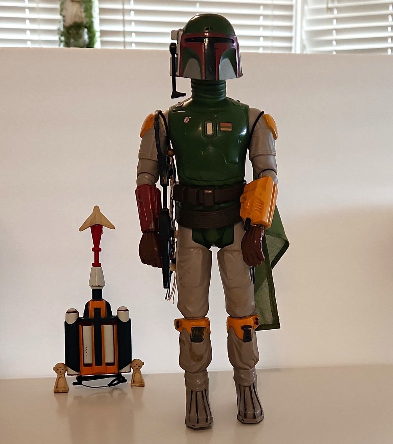 Star Wars Vintage 12 inch Boba Fett figure Kenner complete READ DESCRIPTION