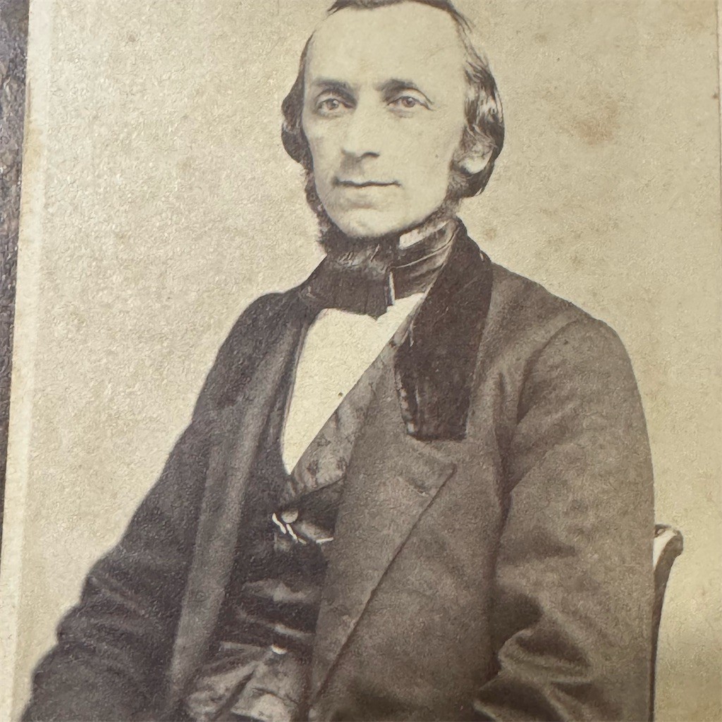 Antique CDV Victorian Gentleman F. Gutekunst Philadelphia