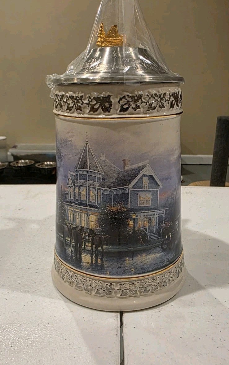 Longton Crown “Spirit Of Christmas” Stein w/ COA