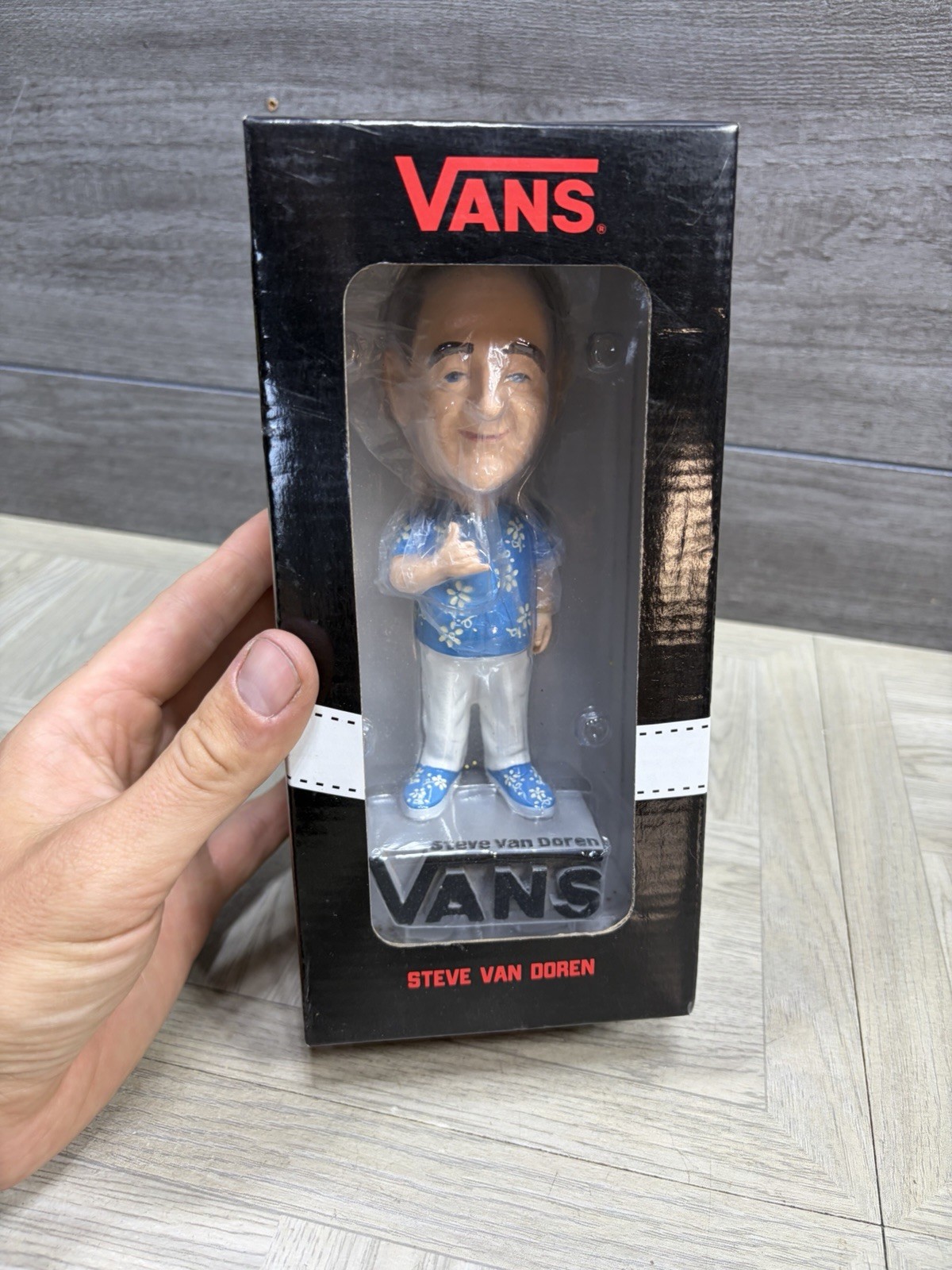 Bobblehead Vans Collectible Figure Steve Van Doren Off The Wall New