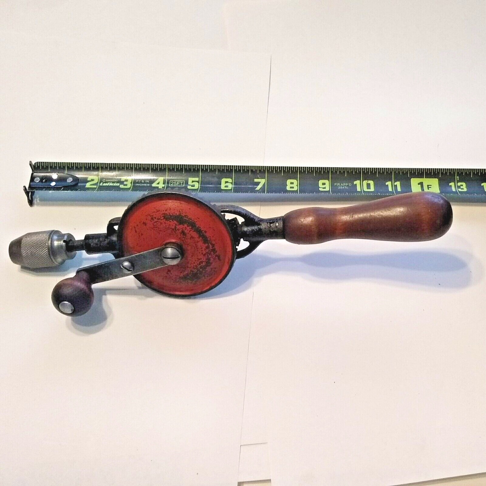 Vintage Millers Falls Co. No. 77 Double Pinion Egg Beater Style Hand Drill