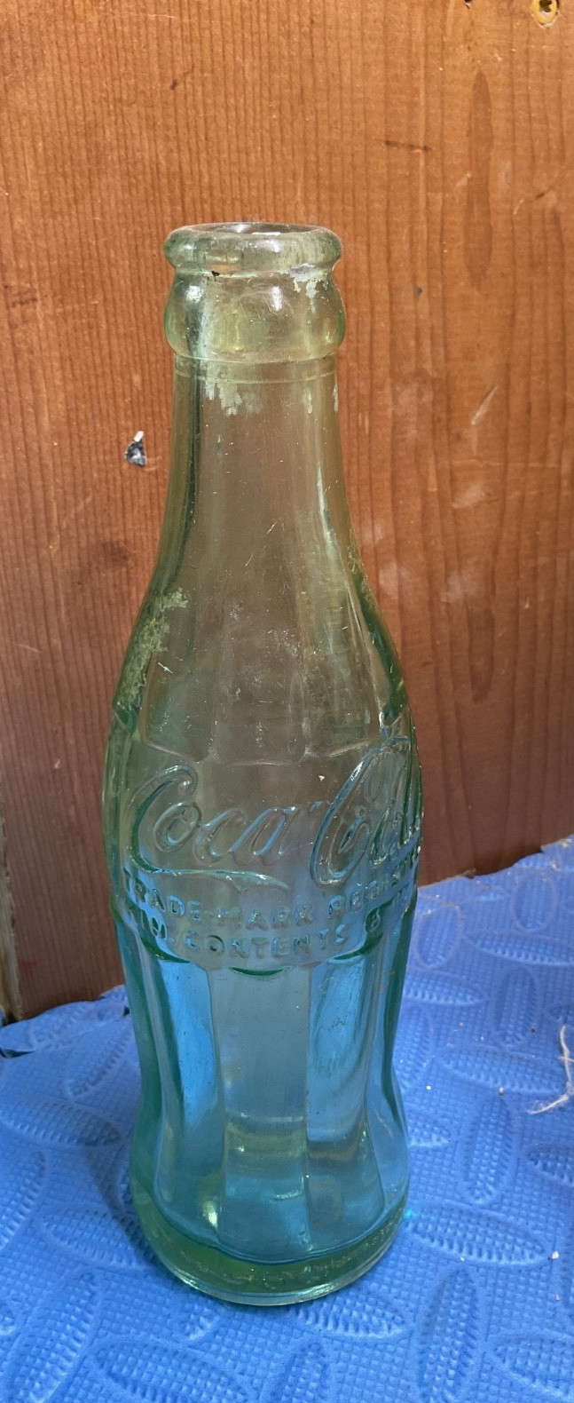 Charleston SC vintage coca cola hobbleskirt bottle 1951-1958