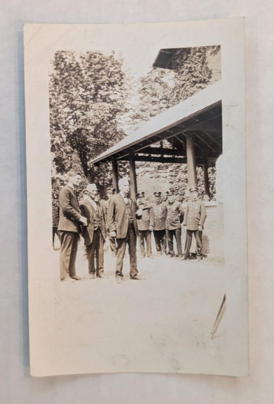1929 DECORATION DAY CIVIL WAR VET MERRITT MARLBOROUGH NY SNAPSHOT PHOTO
