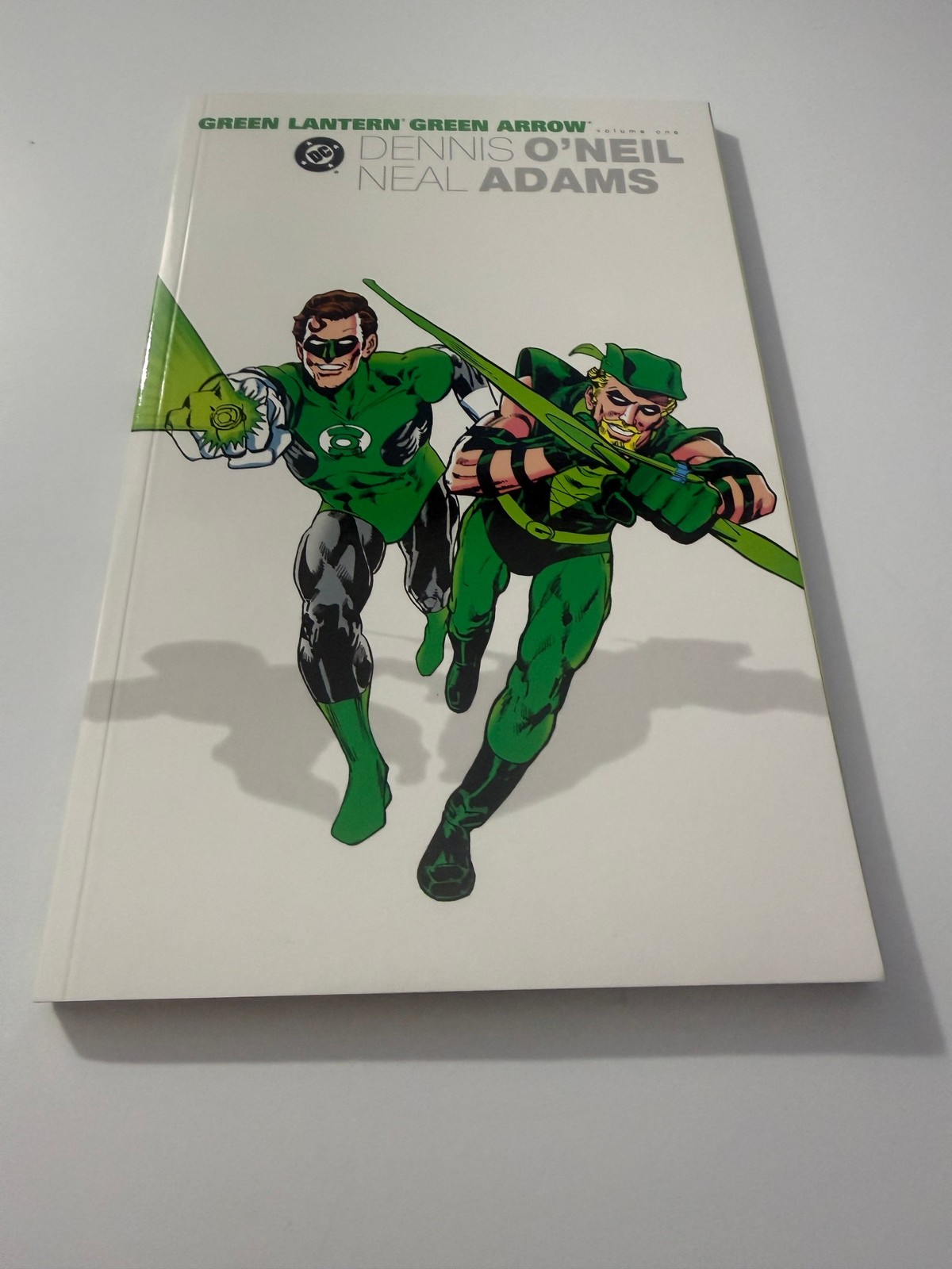 Green Lantern Green Arrow Volume One DC Comics O\'Neil Adams Paperback White