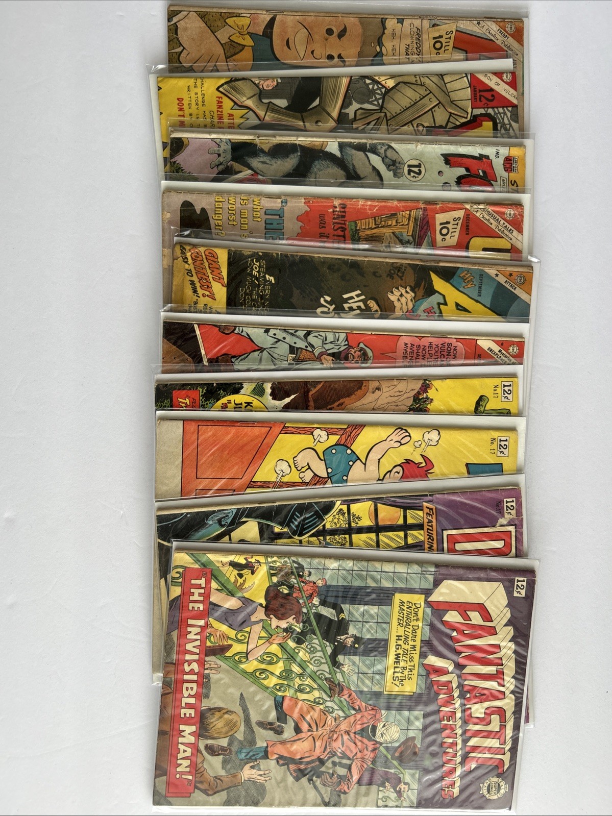 Golden Age Lot Freddy Fantastic Adventures Danger Forbidden Worlds Attack Vulcan