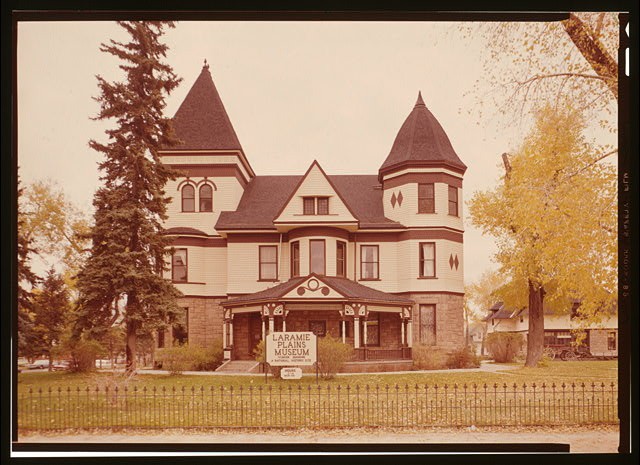 Laramie WY Ivinson Mansion Laramie Plains Museum 1900s Victorian House