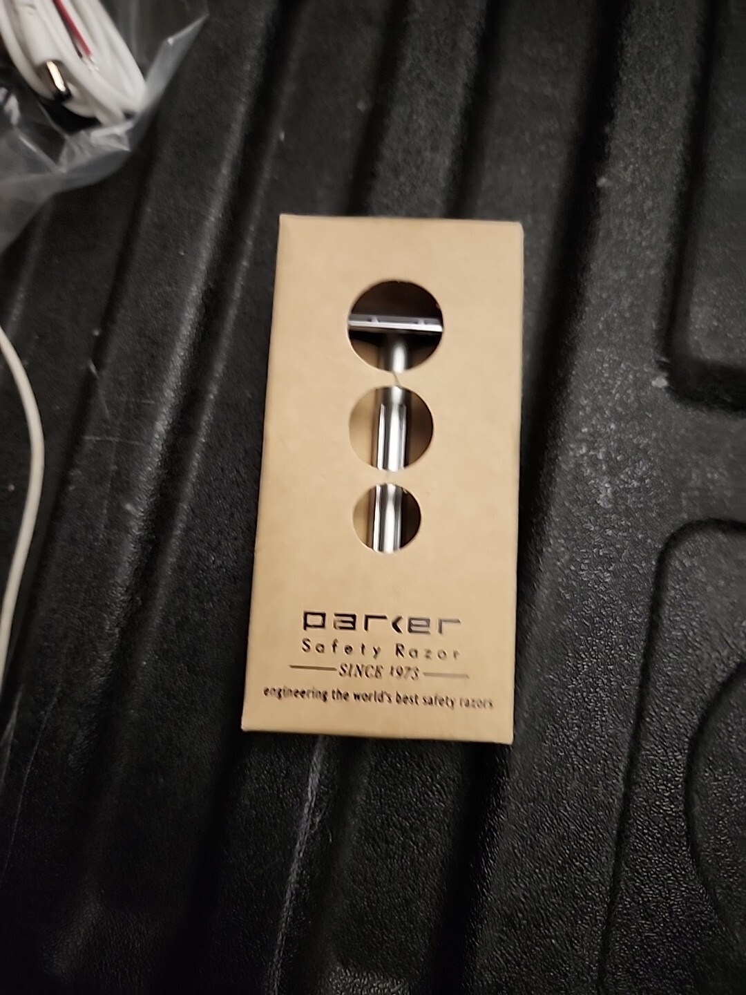 Parker Soloedge safety razor.