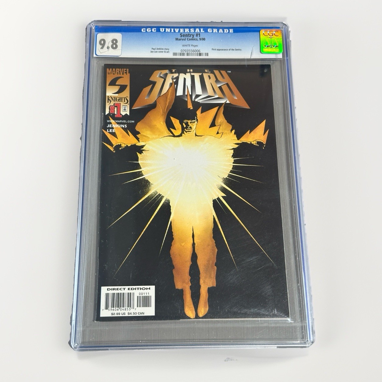 Marvel Comics Sentry #1 CGC 9.8 2000 Paul Jenkins Jae Lee 1st Appearance