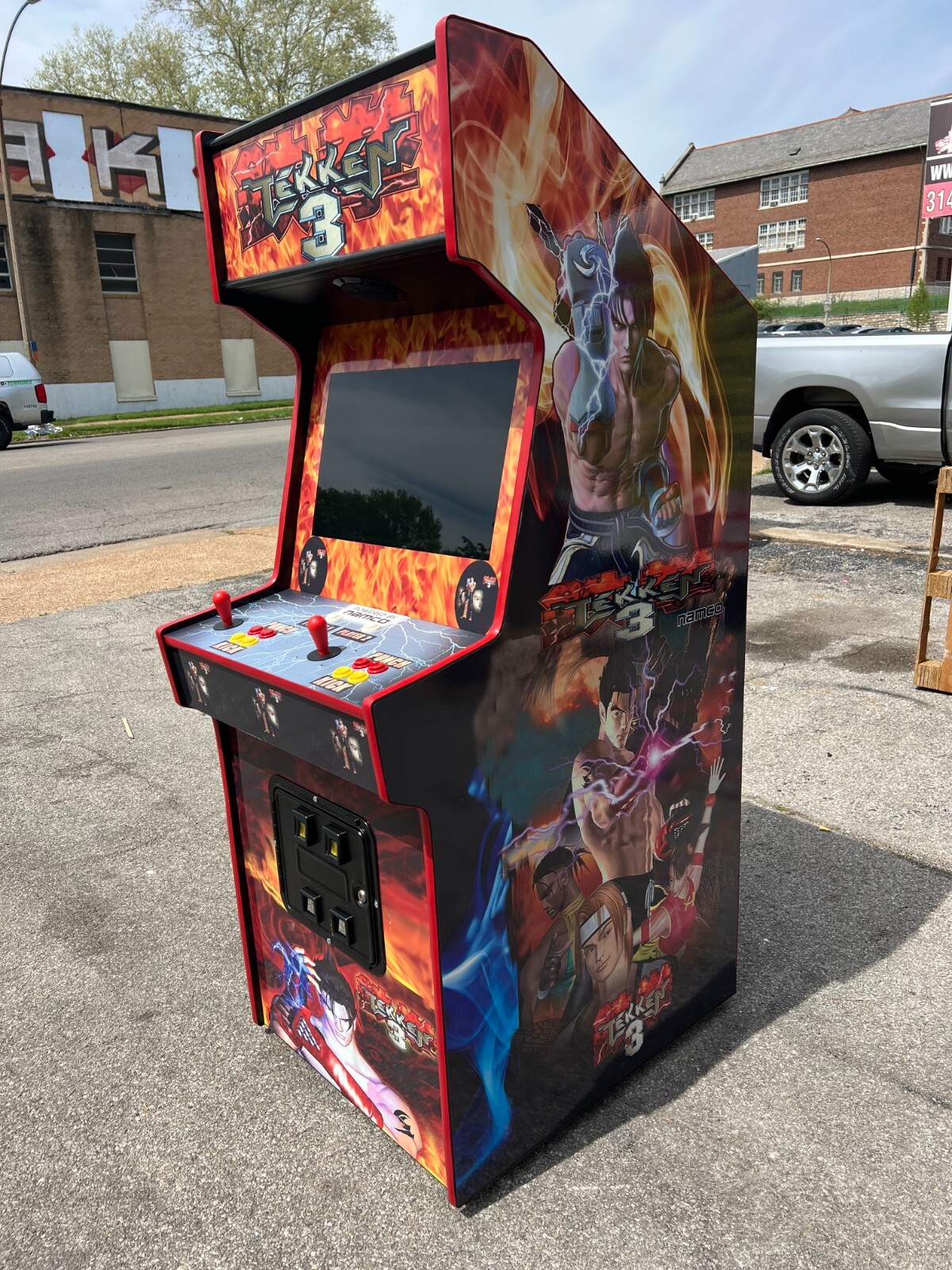 Tekken 3 Arcade-Heavy duty-Commercial Grade-Coin Op with Free play Option