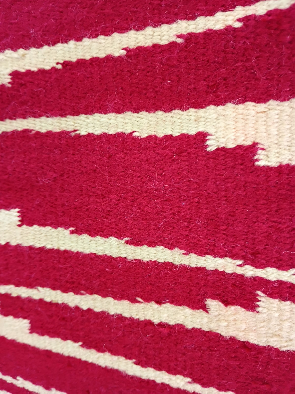 Navajo Rug Native American Indian Weaving Classic Revival Mini Sarape Chris Bia