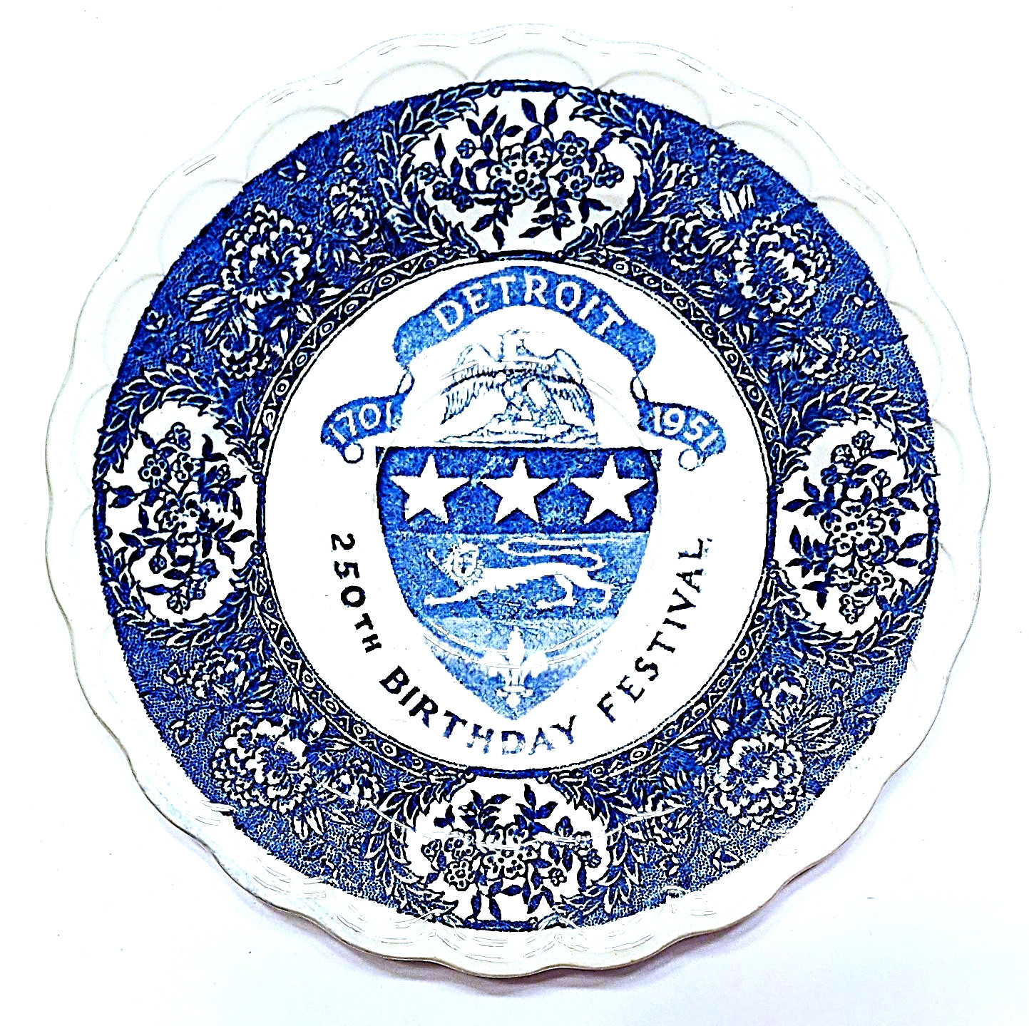 DETROIT 1701-1951 250th BIRTHDAY FESTIVAL - Vintage 4.5\