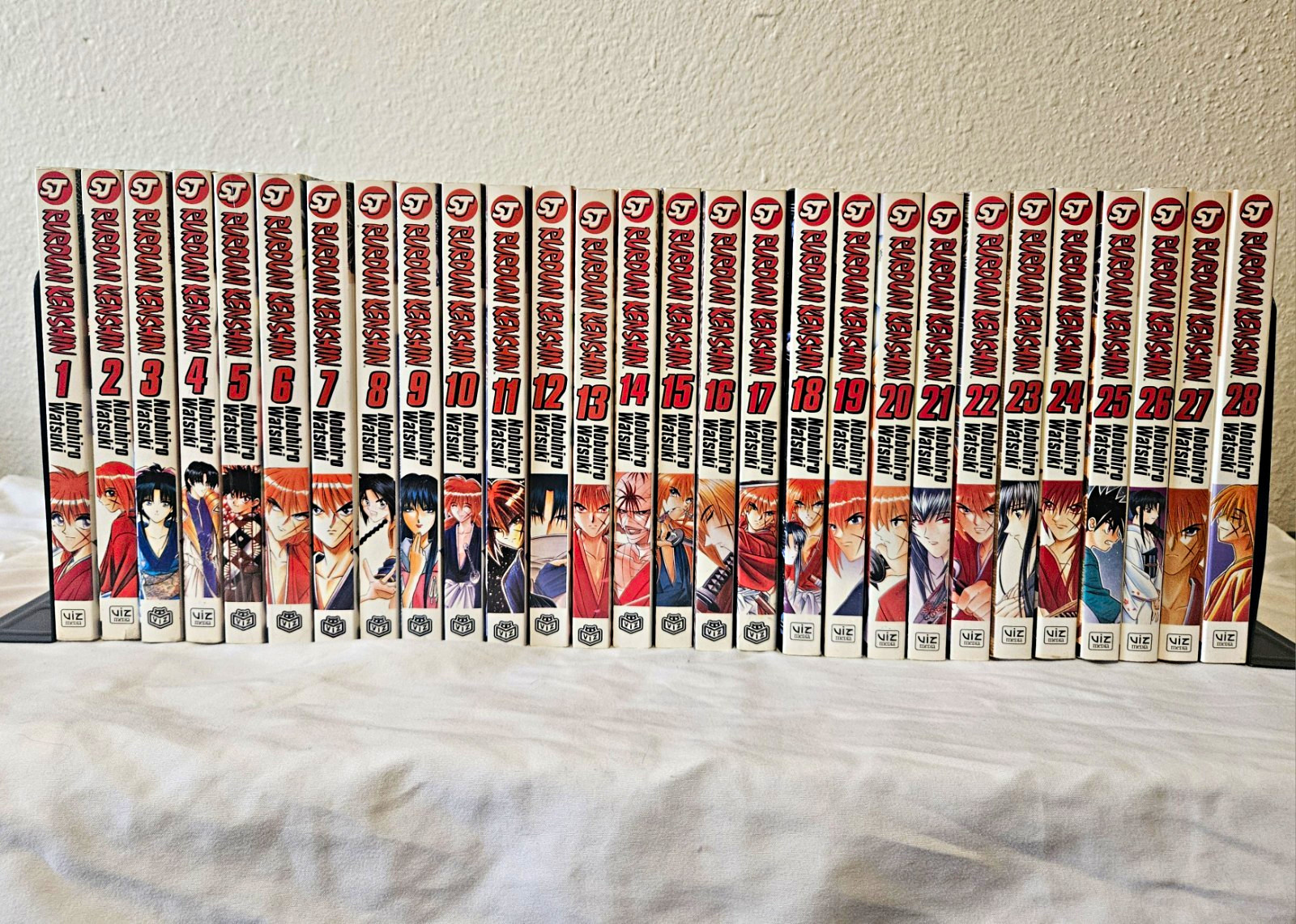 Rurouni Kenshin Manga Vol 1-28 Complete Set Lot English Trade PB VIZ