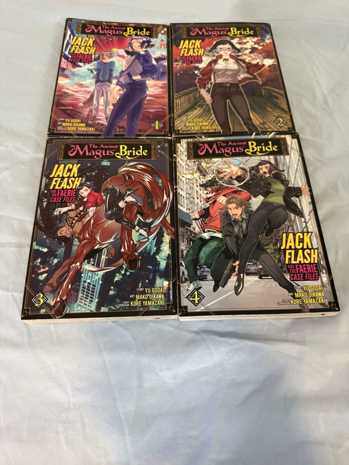 The Ancient Magus\' Bride: Jack Flash and the Faerie Case Files #1-4